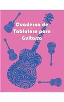 Cuaderno de Tablatura para Guitarra: 10 Tabs por página en tamaño A4 para anotación musical