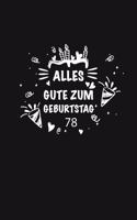 Alles Gute zum Geburtstag 78, Alles gute zum 78 jährigen jubiläum