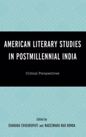 American Literary Studies in Postmillennial India