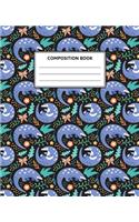 Composition Notebook for Pangolin Lovers