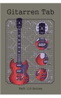Gitarren Tab Heft 110 Seiten