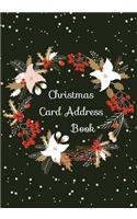 Christmas Card Address Book