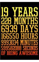 19 Years Of Being Awesome