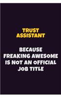 Trust Assistant, Because Freaking Awesome Is Not An Official Job Title