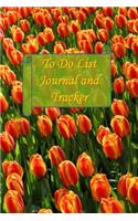 To Do List Journal and Tracker: Undated Daily Planner Notebook