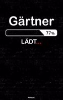 Gärtner Lädt... Notizbuch