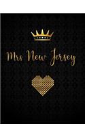 Mrs New Jersey: A Journal with Inspirational Quotes