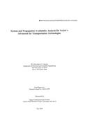 System and Propagation Availability Analysis for Nasa's Advanced Air Transportation Technologies