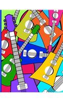 Ukulele Music Tab Notebook