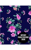 Notary Public Record Book: Notary Journal Public Notary Logbook Large Entries Notary Receipt Book Paperback