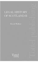 Legal History of Scotland