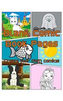 Blank Comic Book Pages