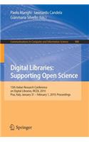 Digital Libraries: Supporting Open Science