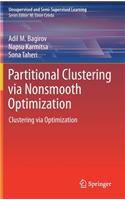 Partitional Clustering Via Nonsmooth Optimization