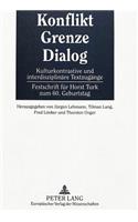 Konflikt - Grenze - Dialog