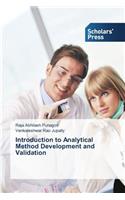 Introduction to Analytical Method Development and Validation
