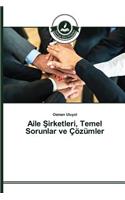 Aile Şirketleri, Temel Sorunlar ve Çözümler