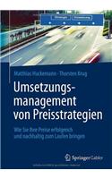 Umsetzungsmanagement Von Preisstrategien