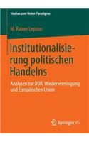 Institutionalisierung Politischen Handelns