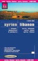 Syria, Lebanon (1:600.000) with Aleppo, Damascus, Palmyra