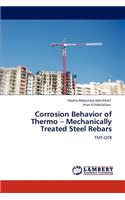 Corrosion Behavior of Thermo - Mechanically Treated Steel Rebars