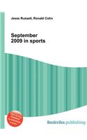 September 2009 in Sports