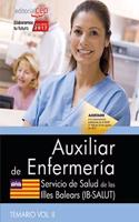 Auxiliar de Enfermeria. Servicio de Salud de las Illes Balears (IB-SALUT). Temario Vol. II