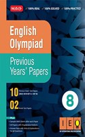 MTG English (IEO) Olympiad Previous Years Papers with Mock Test Papers Class 8 - Sample OMR Sheet with Chapterwise Analysis | SOF Olympiad Books For 2023-24 Exam MTG Editorial Board