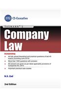 Company Law (CS-Executive) (2nd Edition, August 2016)