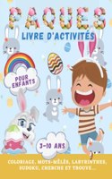 Livre d'Activités Joyeuses Pâques Pour Enfants