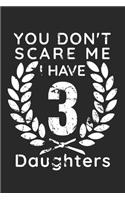 You don't scare me i have three daughters