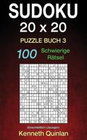 Sudoku 20 x 20 Puzzle Buch 3