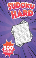 Sudoku Hard 500 Puzzles