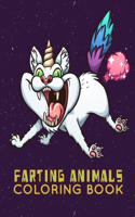 farting animals coloring book