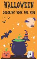 Halloween Coloring Book for Kids: Big Easy Halloween Coloring Book For Kids And Toddlers. 50 Coloring Pages.