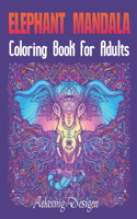 Mandala Elephant Coloring Book For Adults Relaxing Desigen