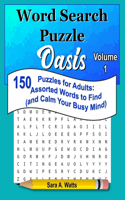 Word Search Puzzle Oasis Volume 1