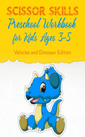 Scissor Skills Preschool Workbook for Kids Ages 3-5