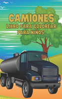 Camiones Libro Para Colorear Para niños