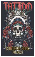 Tattoo Coloring Book for Adults