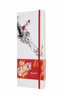 Moleskine Dr. Seuss The Grinch Limited Edition White Large Ruled Notebook Hard