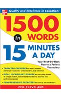 1500 Words in 15 Minutes a Day: A Year-Long Plan To Learn 28 Words A Week