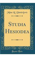 Studia Hesiodea (Classic Reprint)