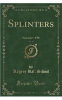 Splinters, Vol. 41