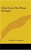 Odes From The Divan Of Hafiz: (English)