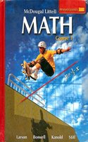 McDougal Littell Math: Student Edition Course 1 2008(McDougal Littell Math)