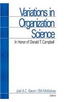 Variations in Organization Science
