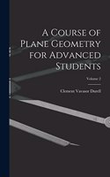 Course of Plane Geometry for Advanced Students; Volume 2