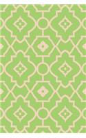 Morrocan Design College Ruled Notebook: College Ruled Notebook 6 X 9: College Ruled Notebook 130 Pages