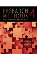 Research Methods for the Behavioral Sciences